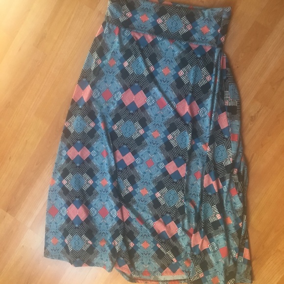 LuLaRoe maxi skirt size M - Picture 2 of 6